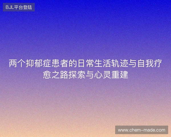 两个抑郁症患者的日常生活轨迹与自我疗愈之路探索与心灵重建 两个抑郁症患者的日常生活轨迹与自我疗愈之路探索与心灵重建